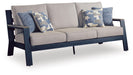 East Beach - Sofa With Cushion - Blue – Sofas by Signature Design by Ashley® at Furniture Wholesale Plus , Nashville furniture store