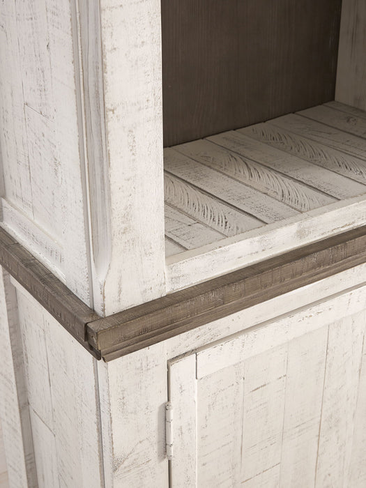 Havalance - 4 Pc. - Entertainment Center - 67" TV Stand - Brown / Beige – Entertainment Centers by Signature Design by Ashley® at Furniture Wholesale Plus , Nashville furniture store