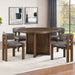 Cambridge - 6 Piece Game Set, Table, Game Top - Brown – 6 Piece Dining Room Sets by Steve Silver Furniture at Furniture Wholesale Plus , Nashville furniture store