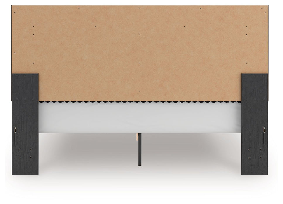 Zuraleus - Upholstered Panel Platform Bed With Roll Slats – Panel Beds by Signature Design by Ashley® at Furniture Wholesale Plus , Nashville furniture store