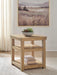 Wittenmyer - Rectangular End Table - Natural / Black – End Tables by Signature Design by Ashley® at Furniture Wholesale Plus , Nashville furniture store