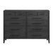 Versailles Contemporary - 12-Drawer Dresser - – Dressers by Elements International at Furniture Wholesale Plus , Nashville furniture store