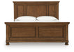 Zackaryn - King Panel Bed - Warm Brown – Panel Beds by Signature Design by Ashley® at Furniture Wholesale Plus , Nashville furniture store