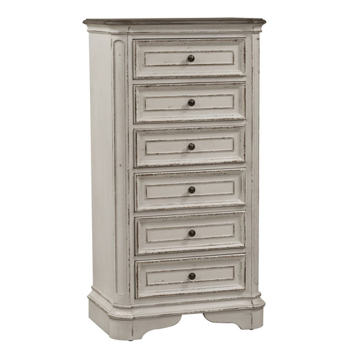 Magnolia Manor - Lingerie Chest - Antique White – Lingerie Chests by Liberty Furniture at Furniture Wholesale Plus , Nashville furniture store