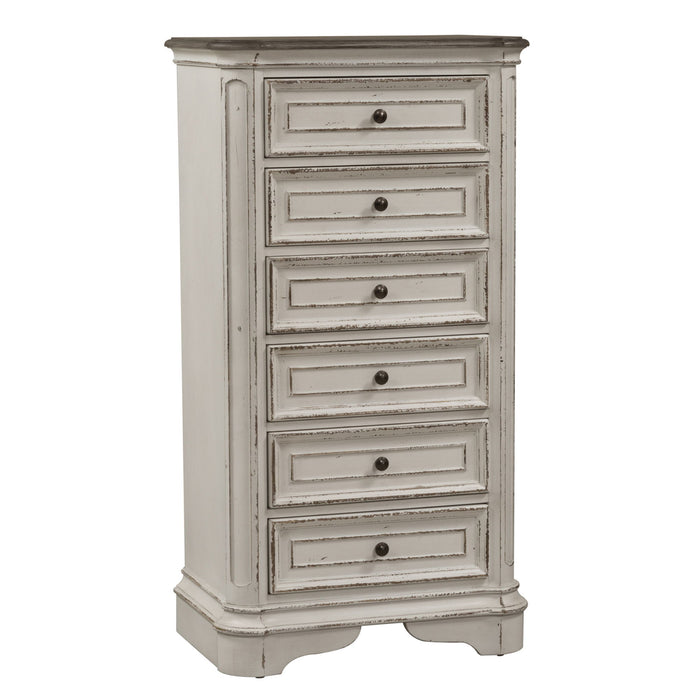 Magnolia Manor - Lingerie Chest - Antique White – Lingerie Chests by Liberty Furniture at Furniture Wholesale Plus , Nashville furniture store
