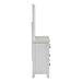 Backroads - Dresser & Mirror - Weathered White – Dresser & Mirror by Liberty Furniture at Furniture Wholesale Plus , Nashville furniture store