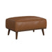 Destiny - Ottoman With Wood Base – Upholstered Ottomans by Elements International at Furniture Wholesale Plus , Nashville furniture store