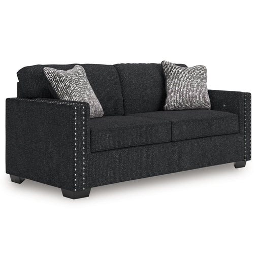 Jasmine Peaks - Sofa - Coal – Stationary Sofas by Benchcraft® at Furniture Wholesale Plus , Nashville furniture store