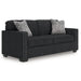 Jasmine Peaks - Sofa - Coal – Stationary Sofas by Benchcraft® at Furniture Wholesale Plus , Nashville furniture store