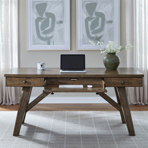 Carolina Park - Writing Desk - Amber Brown – Writing Desks by Liberty Furniture at Furniture Wholesale Plus , Nashville furniture store