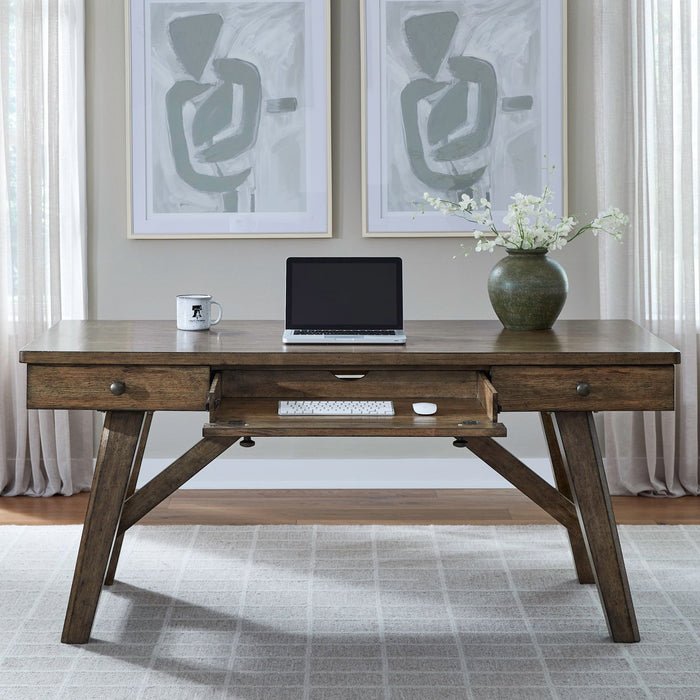 Carolina Park - Writing Desk - Amber Brown – Writing Desks by Liberty Furniture at Furniture Wholesale Plus , Nashville furniture store