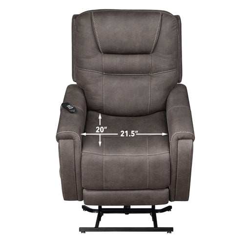 Brisbane - Power Lift Chair - Dark Gray - Premium Lift Chairs from Steve Silver Furniture - Just $1139! Shop now at Furniture Wholesale Plus  We are the best furniture store in Nashville, Hendersonville, Goodlettsville, Madison, Antioch, Mount Juliet, Lebanon, Gallatin, Springfield, Murfreesboro, Franklin, Brentwood