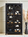 Christop - Accent Cabinet - Black / Brown – Accent Cabinets by Signature Design by Ashley® at Furniture Wholesale Plus , Nashville furniture store