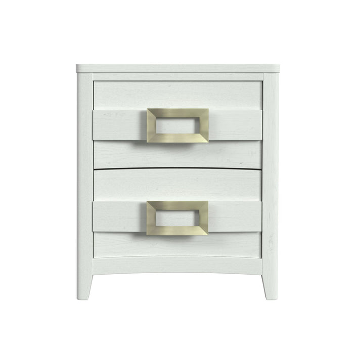 Tobias - 2-Drawer Nightstand With USB – Nightstands w/ Charging Stations by Elements International at Furniture Wholesale Plus , Nashville furniture store