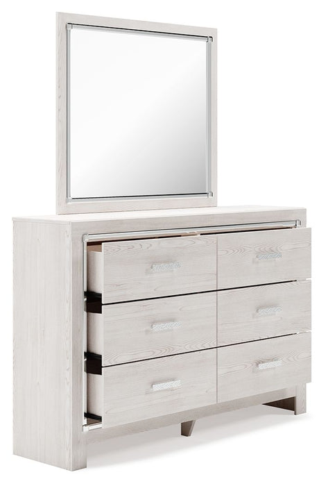 Altyra - Dresser, Mirror, Panel Bookcase Bed – 6 Piece Bedroom Sets by Signature Design by Ashley® at Furniture Wholesale Plus , Nashville furniture store