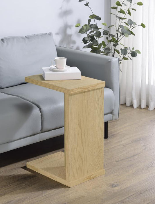Clower - Engineered Wood C-Shaped Sofa Side Table – Side Tables by Coaster Fine Furniture at Furniture Wholesale Plus , Nashville furniture store