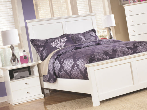 Bostwick Shoals - White - One Drawer Night Stand - Premium Accent Nightstands from Signature Design by Ashley® - Just $198! Shop now at Furniture Wholesale Plus  We are the best furniture store in Nashville, Hendersonville, Goodlettsville, Madison, Antioch, Mount Juliet, Lebanon, Gallatin, Springfield, Murfreesboro, Franklin, Brentwood