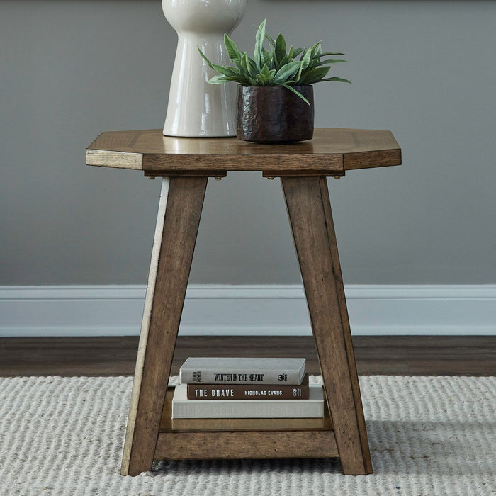 Carolina Park - Octagonal Table – Cocktail Tables by Liberty Furniture at Furniture Wholesale Plus , Nashville furniture store