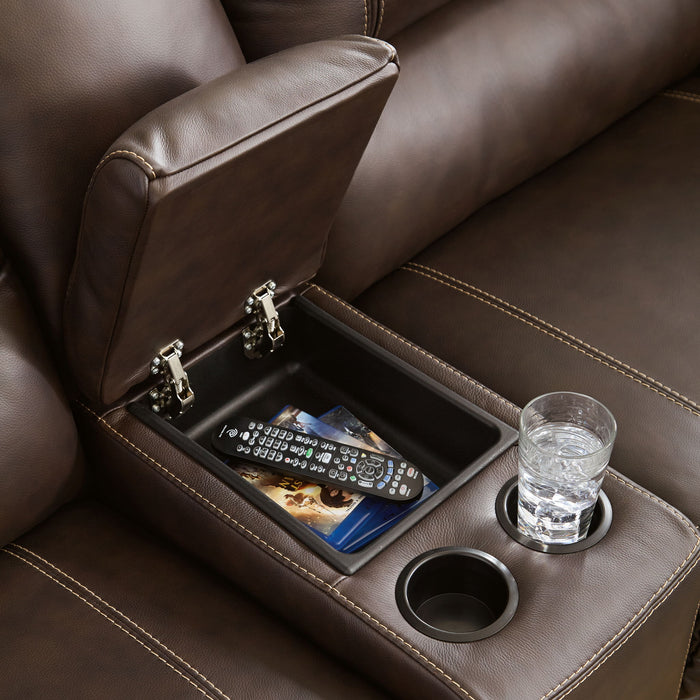 Dunleith - 7 Piece Power Reclining Sectional – Reclining Sectionals by Signature Design by Ashley® at Furniture Wholesale Plus , Nashville furniture store