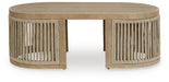 Serena Shores - Rectangular Cocktail Table - Beige – Coffee Tables by Signature Design by Ashley® at Furniture Wholesale Plus , Nashville furniture store