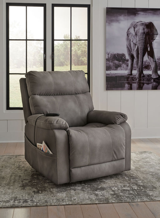 Next-Gen Durapella - Power Lift Recliner – Lift Chairs by Signature Design by Ashley® at Furniture Wholesale Plus , Nashville furniture store
