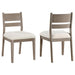 Cornelia - Wood Dining Side Chair (Set of 2) - Coastal Gray – Chair Sets by CoasterEveryday at Furniture Wholesale Plus , Nashville furniture store