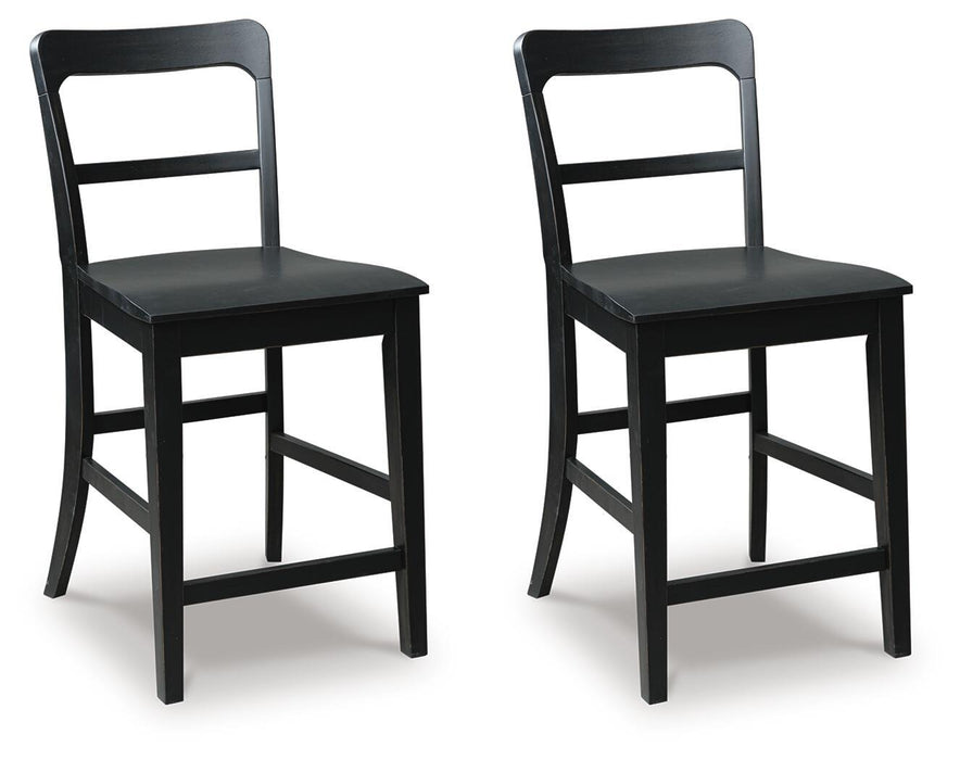 Greddinton - Barstool (Set of 2) – Stool Sets by Signature Design by Ashley® at Furniture Wholesale Plus , Nashville furniture store