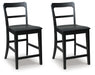 Greddinton - Barstool (Set of 2) – Stool Sets by Signature Design by Ashley® at Furniture Wholesale Plus , Nashville furniture store