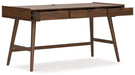 Lyncott - 3 Pc. - Home Office Desk, Chair, Bookcase - Brown – 3 Piece Home Office Sets by Signature Design by Ashley® at Furniture Wholesale Plus , Nashville furniture store