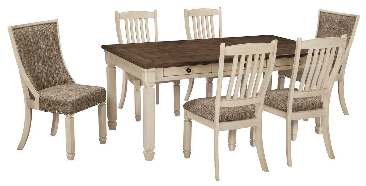 Bolanburg - Rectangular Dining Table Set - Premium 5 Piece Dining Room Sets from Signature Design by Ashley® - Just $1298! Shop now at Furniture Wholesale Plus  We are the best furniture store in Nashville, Hendersonville, Goodlettsville, Madison, Antioch, Mount Juliet, Lebanon, Gallatin, Springfield, Murfreesboro, Franklin, Brentwood