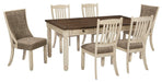 Bolanburg - Rectangular Dining Table Set - Premium 5 Piece Dining Room Sets from Signature Design by Ashley® - Just $1298! Shop now at Furniture Wholesale Plus  We are the best furniture store in Nashville, Hendersonville, Goodlettsville, Madison, Antioch, Mount Juliet, Lebanon, Gallatin, Springfield, Murfreesboro, Franklin, Brentwood