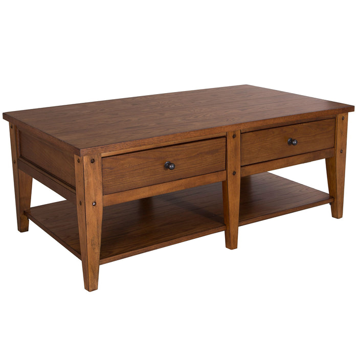 Lake House - 3 Piece Set (1-Cocktail 2-End Tables) – Table Sets by Liberty Furniture at Furniture Wholesale Plus , Nashville furniture store
