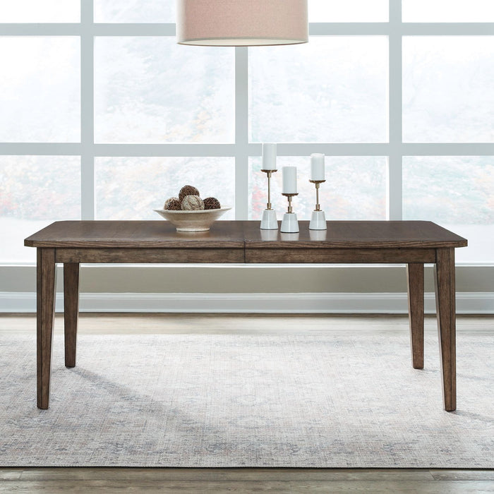 Carolina Park - Rectangular Leg Table - Amber Brown – Dining Tables by Liberty Furniture at Furniture Wholesale Plus , Nashville furniture store