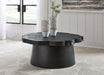 Wimbell - Round Cocktail Table - Black – Coffee Tables by Signature Design by Ashley® at Furniture Wholesale Plus , Nashville furniture store
