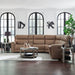 Camden - 6 Piece Sectional – Reclining Sectionals by Liberty Furniture at Furniture Wholesale Plus , Nashville furniture store