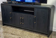 Clanden - Large TV Stand - Black – TV Stands by Signature Design by Ashley® at Furniture Wholesale Plus , Nashville furniture store