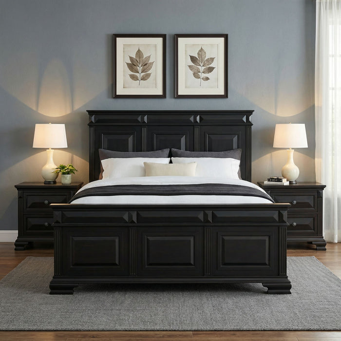 Bridgestone - Panel Bedroom Set – 3 Piece Bedroom Sets by Elements International at Furniture Wholesale Plus , Nashville furniture store