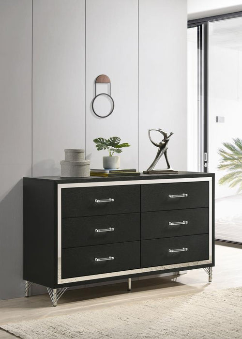 Lucia - 6-Drawer Dresser – Dressers by Coaster Fine Furniture at Furniture Wholesale Plus , Nashville furniture store