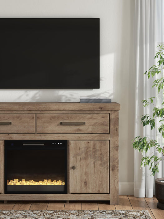 Garistyn - TV Stand With Fireplace Option – TV Stands by Signature Design by Ashley® at Furniture Wholesale Plus , Nashville furniture store
