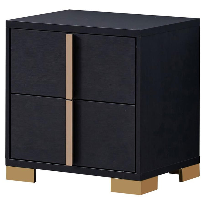 Marceline - 2-Drawer Nightstand – Accent Nightstands by Coaster Fine Furniture at Furniture Wholesale Plus , Nashville furniture store