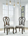 Maylee - Dining Upholstered Side Chair (Set of 2) - Dark Brown – Chair Sets by Signature Design by Ashley® at Furniture Wholesale Plus , Nashville furniture store