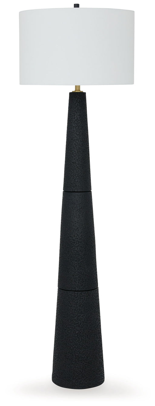 Hallburg - Poly Floor Lamp - Black – Floor Lamps by Signature Design by Ashley® at Furniture Wholesale Plus , Nashville furniture store