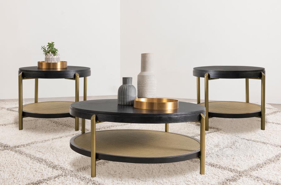 Arini - Round Coffee And End Table Set – Table Sets by Coaster Fine Furniture at Furniture Wholesale Plus , Nashville furniture store