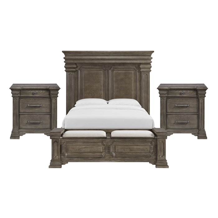 Kings Court - Storage Bedroom Set – 3 Piece Bedroom Sets by Elements International at Furniture Wholesale Plus , Nashville furniture store