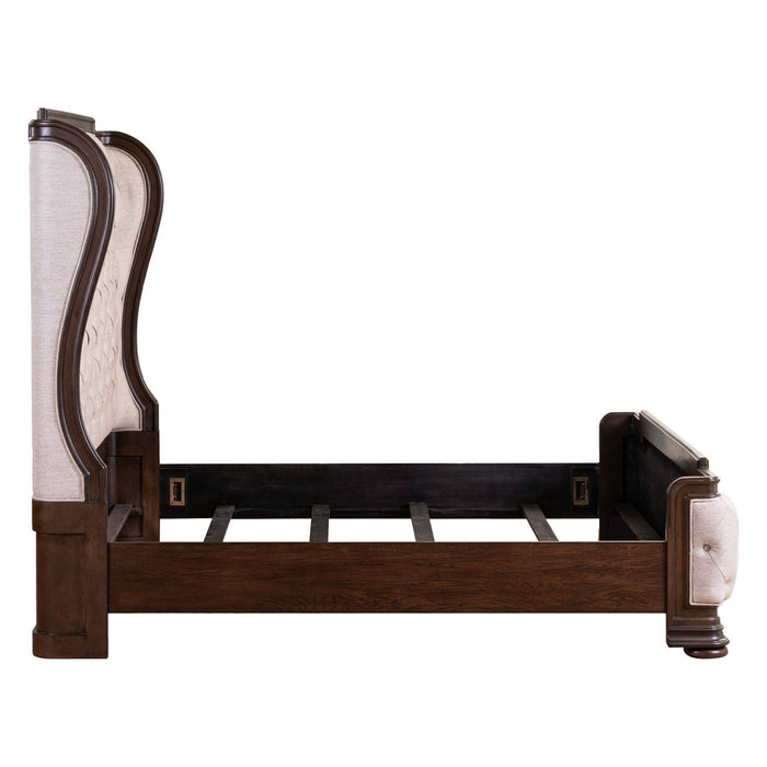 Providence Park - Shelter Bed – Upholstered Beds by Liberty Furniture at Furniture Wholesale Plus , Nashville furniture store