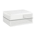 Elana - 1-Shelf Rectangular Coffee Table - White High Gloss – Coffee Tables by CoasterEssence at Furniture Wholesale Plus , Nashville furniture store