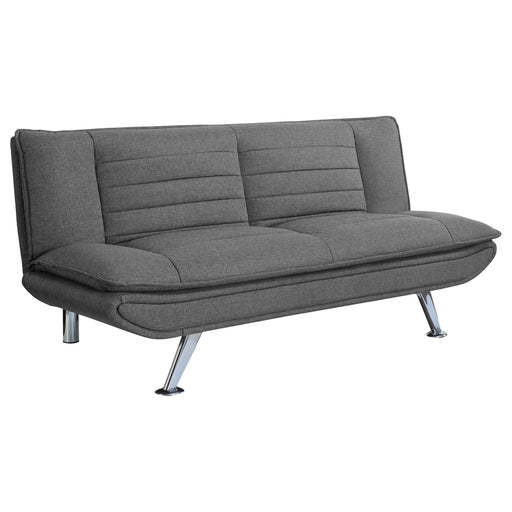 Julian Upholstered Sofa Bed with Pillow-top Seating Grey - Premium Sleeper from Coaster Z2 Standard - Just $410! Shop now at Furniture Wholesale Plus  We are the best furniture store in Nashville, Hendersonville, Goodlettsville, Madison, Antioch, Mount Juliet, Lebanon, Gallatin, Springfield, Murfreesboro, Franklin, Brentwood