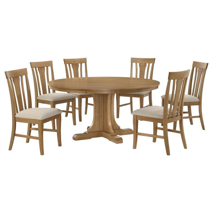 Hartville - Round Dining Table Set – 5 Piece Dining Room Sets by Coaster Fine Furniture at Furniture Wholesale Plus , Nashville furniture store