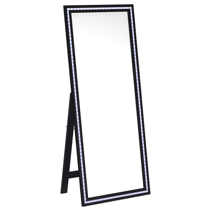 Windrose - Tempered LED Standing Mirror – Floor Mirrors by Coaster Fine Furniture at Furniture Wholesale Plus , Nashville furniture store