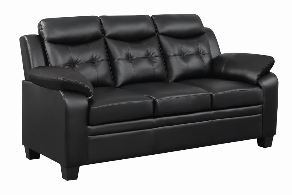 Finley Tufted Upholstered Sofa Black - Premium Sofa from Coaster Z2 Standard - Just $658! Shop now at Furniture Wholesale Plus  We are the best furniture store in Nashville, Hendersonville, Goodlettsville, Madison, Antioch, Mount Juliet, Lebanon, Gallatin, Springfield, Murfreesboro, Franklin, Brentwood